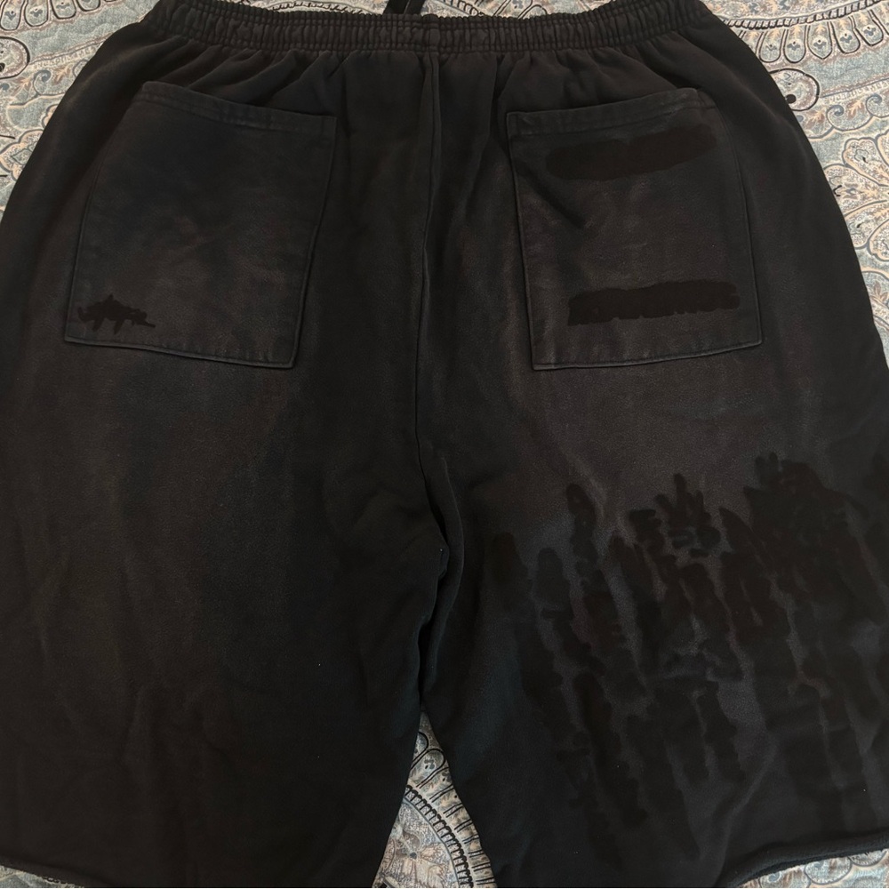 Travis Scott Black Athletic Shorts